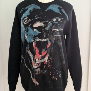 Eleven Paris Black Sweater with Panther Design